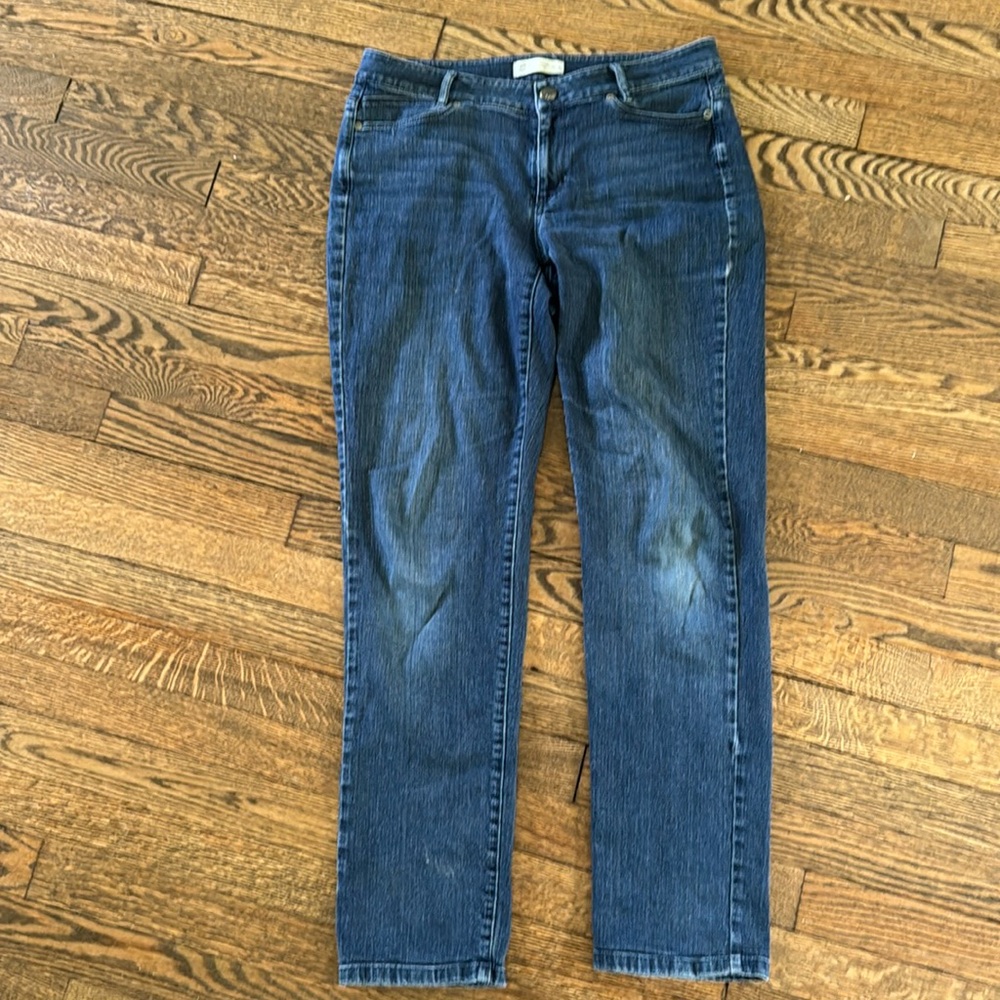 J. Jill slim boyfriend straight leg jean’s size 6